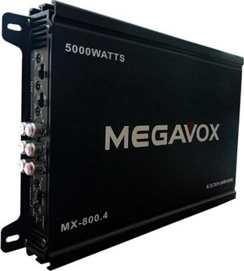 MX800.4 5000W 4X60W Rms 4 Kanal Oto Amfi
