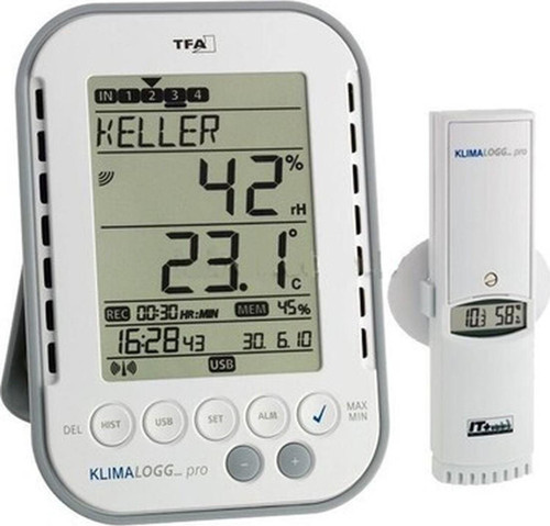 30.3039 Klimalogg Pro Sıcaklık ve Nem Kayıt Cihazı