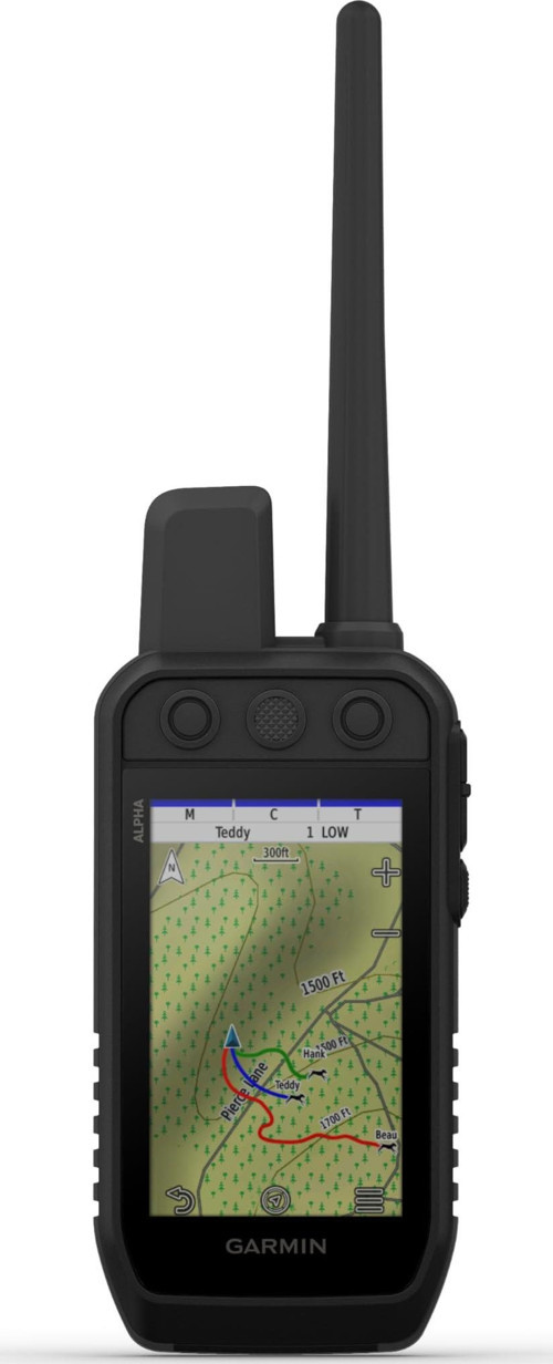 Alpha® 200 Plus, Sağlam GPS El Tipi, 20 Köpeğe Kadar Takip ve Eğitme, Güneş Işığında Okunabilen 3,5 inç Renkli Dokunmatik Ekran
