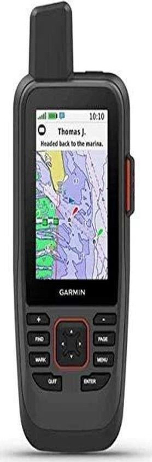 GPSMAP 86Sci, Düğmeyle Çalıştırılabilen Yüzen El Tipi GPS, Önceden Yüklenmiş BlueChart G3 Kıyı Haritaları ve Inreach Uydu İletişim yeteneği...