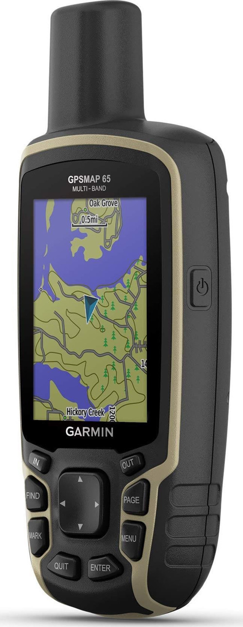 GPSMAP 65, Genişletilmiş Uydu Desteği ve Çoklu Bant Teknolojisine Sahip, Düğmeyle Çalıştırılan Elde Taşınabilir, 2,6" Renkli Ekran, 010-02451-00