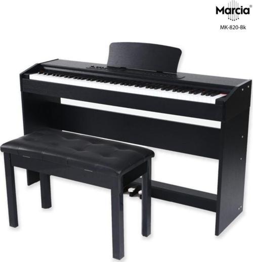 Mk-820 88 Tuş Dijital Piyano (siyah)