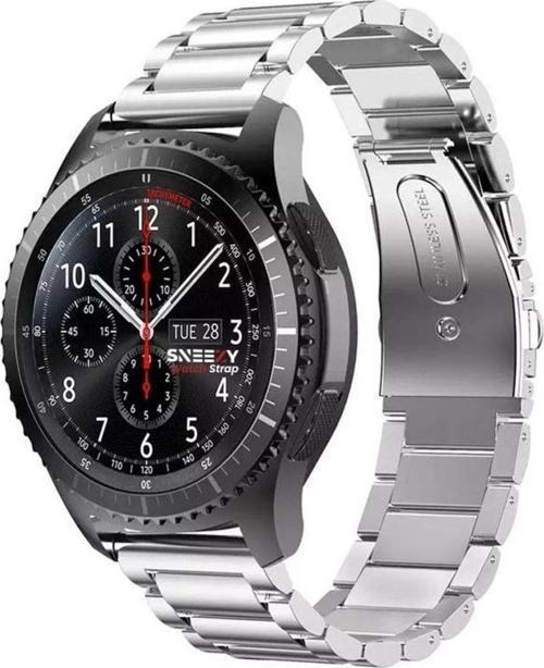 Huawei Watch Gt3 Elite-Active 46Mm-Gt3 Pro-Gt3 Se 22Mm Uyumlu Ironweft Döküm Çelik Metal Kordon