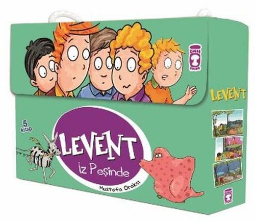 Levent İz Peşinde - 5 Kitap Takım