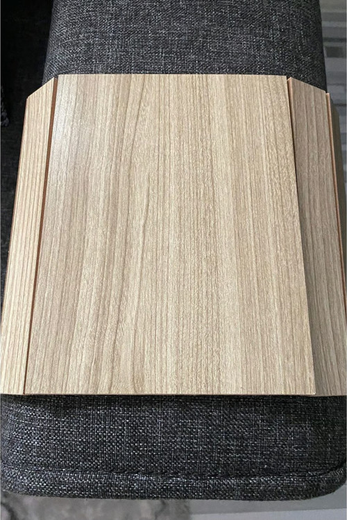 Koyu Kahve Koltuk Tepsisi Yan Sehpa | Ahşap Kol Dayama Sehpası | Pratik ve Şık Tasarım