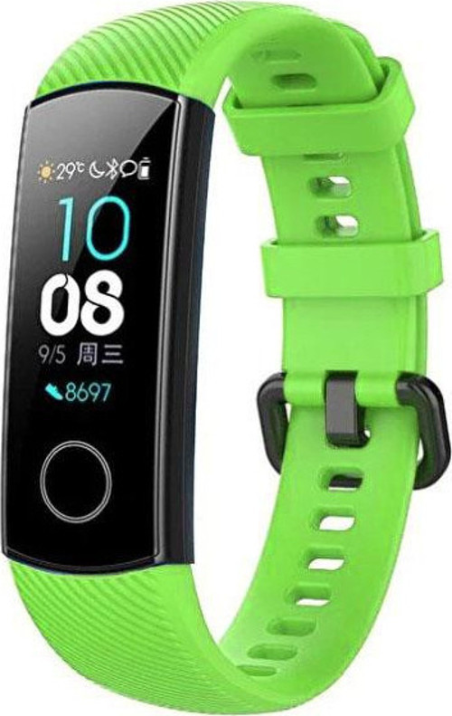 Honor Band 4 / Band 5 Akıllı Saat Uyumlu Sportif Çizgili Silikon Kordon/Kayış