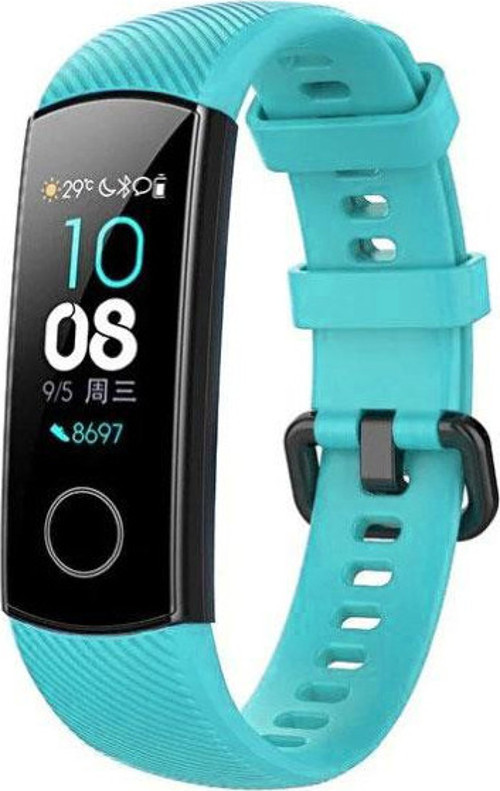 Honor Band 4 / Band 5 Akıllı Saat Uyumlu Sportif Çizgili Silikon Kordon/Kayış
