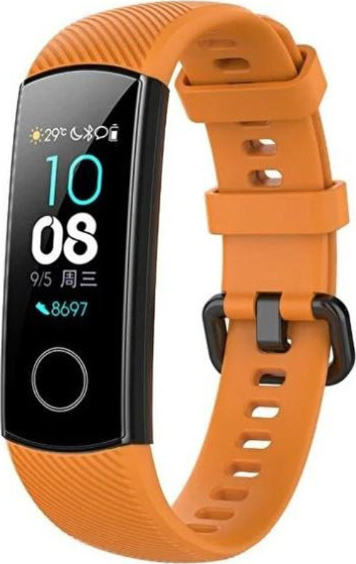 Honor Band 4 / Band 5 Akıllı Saat Uyumlu Sportif Çizgili Silikon Kordon/Kayış