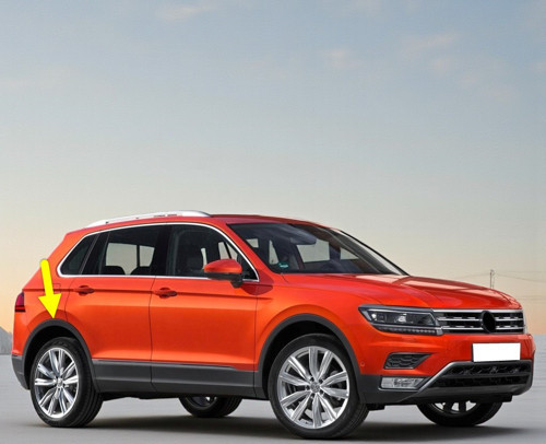 VW Tiguan 2016-2020 Sağ Arka Çamurluk Ağzı Plastik Dodik 5NA854820J
