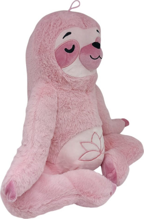Peluş Yogacı Tembel Hayvan 40 cm - Pembe