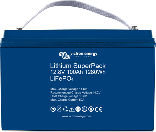 Lityum Akü Lithium SuperPack 12,8V/100Ah (M8) (BAT512110712)