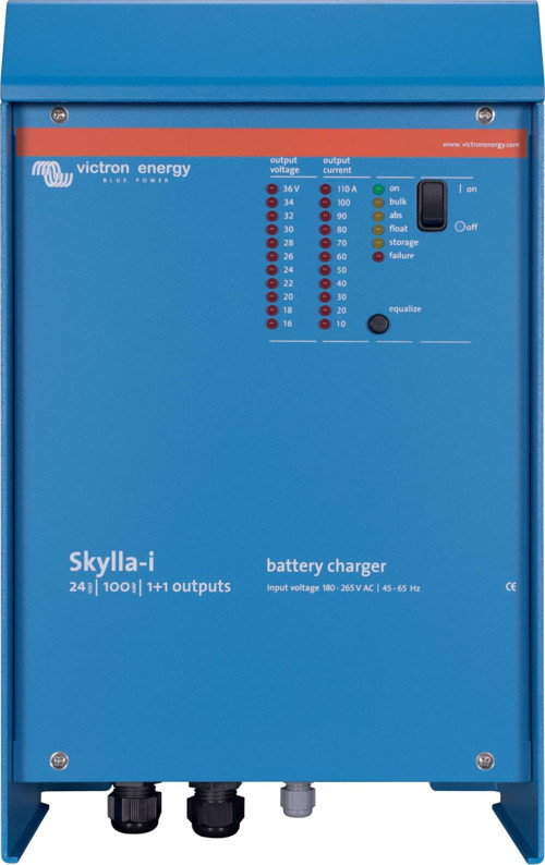 Victron Akü Şarj Cihazı Skylla-i 24V 100A 230V Battery Charger (1+1 çıkış) (SKI024100000)