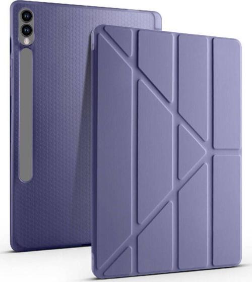Samsung Galaxy Tab S7 Fe T735 / T737 / T730 12.4 İnç Katlanabilir Kalemlikli Standlı Akıllı Kılıf