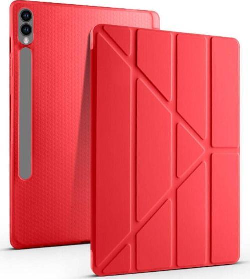 Samsung Galaxy Tab S7 Fe T735 / T737 / T730 12.4 İnç Katlanabilir Kalemlikli Standlı Akıllı Kılıf