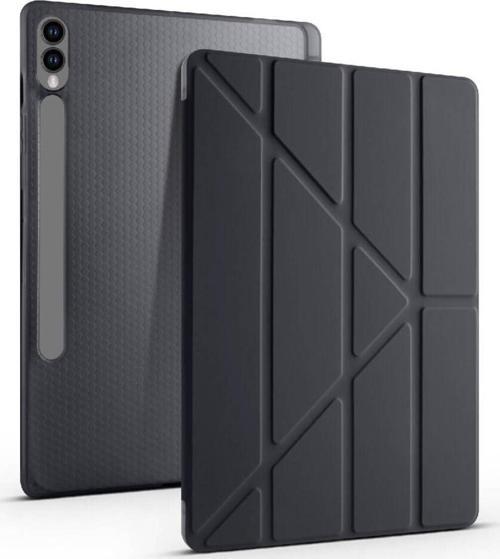 Samsung Galaxy Tab S7 Plus T970 12.4 İnç Katlanabilir Kalemlikli Standlı Akıllı Kılıf