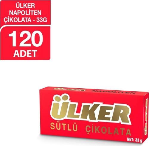 Napoliten Sütlü Çikolata 120 x 33 gr