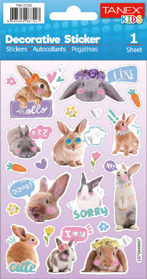 Puffy Instagram Tavşanları Serisi TNX-27226