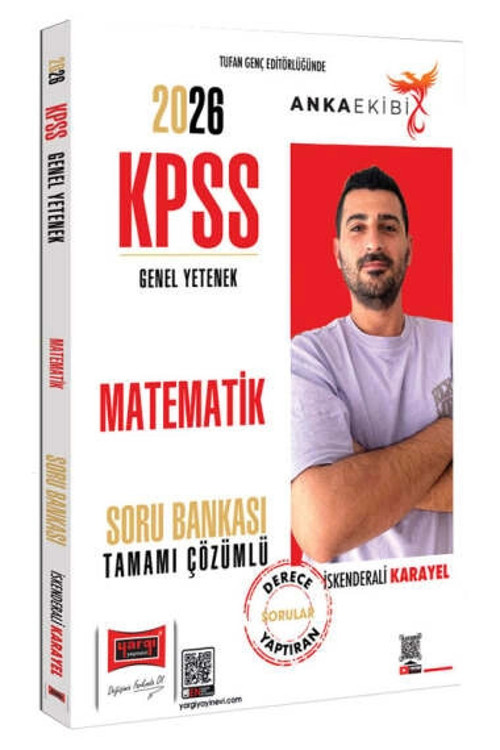 YARGI 2026 KPSS GY MATEMATİK ÇÖZÜMLÜ SORU BANKASI ANKA EKİBİ