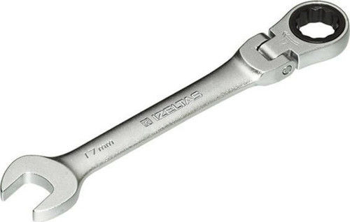 Mafsallı Cırcır Kombine Anahtar 17 mm