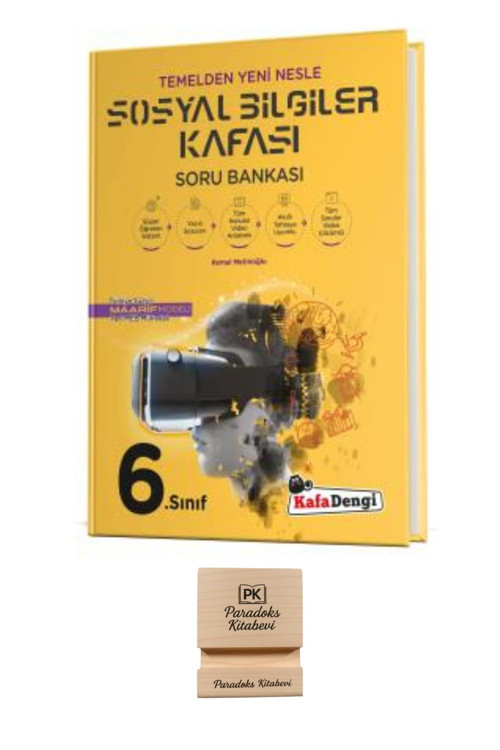 KafaDengi 6. Sınıf Sosyal Bilgiler Soru Bankası ve Telefon Standı