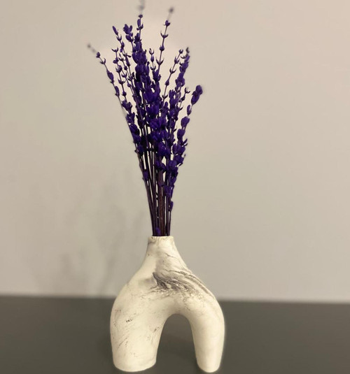 Mini Mermer Desen N Vazo Biblo 8X10 Cm