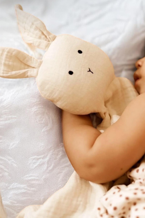 Müslin Uyku Arkadaşı Tavşan