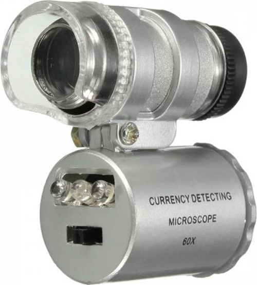 Iphone5 Için Uyumlu Kapaklı Lens Mikroskop Taşınabilir Mini Cep Boyutu Led Mikroskop No.9882Ip5Ii
