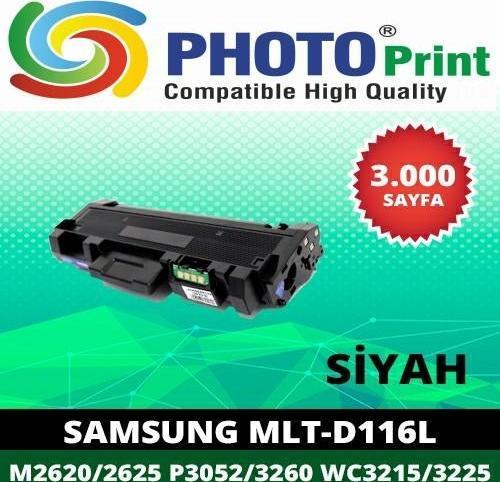 Pp Samsung Xpress SL-M2675FN D116L Chipli Ithal Muadil Toner 3.000 Sayfa