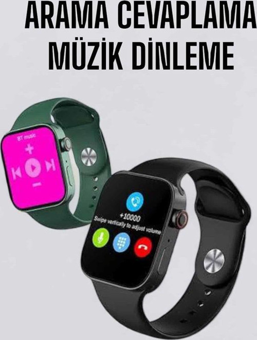 Akıllı Saat Amoled Ekran GPS ve Uyku Takibi Bluetooth Bağlantılı