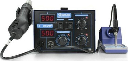 852D+ Brushless Sıcak Hava Üflemeli Havya İstasyonu