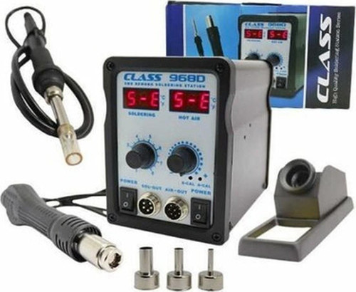 968D Dijital Sıcak Hava & Lehimleme İstasyonu