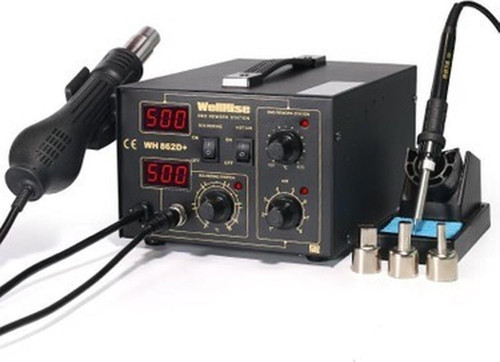 Wh 862D+ Hayva Istasyonu Sıcak Hava Üflemeli Havya İstasyonu