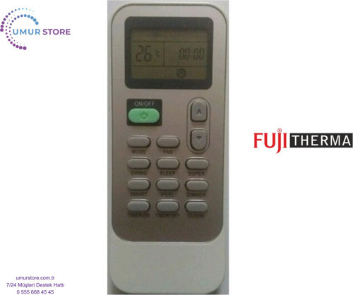 Fujitherma FTWXSC24BXHS Klima Kumandası