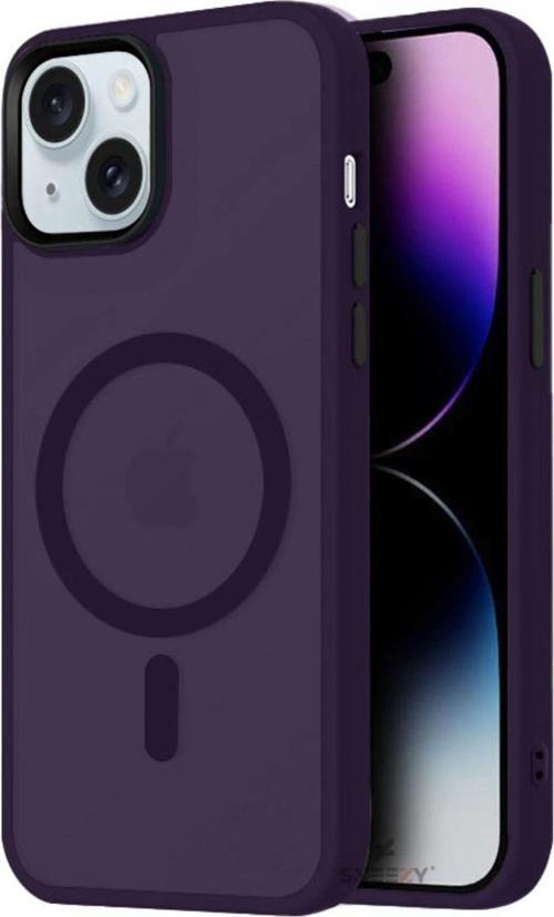 İphone 13 İle Uyumlu Magnetic Matte Prism Kapak