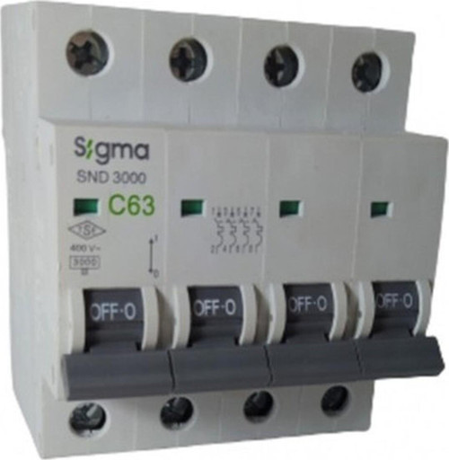 4x63a C/3ka W Otomatik Sigorta (3lü