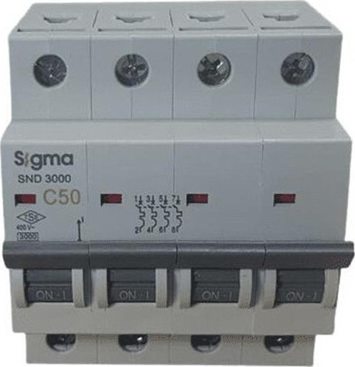 4X50A C/3ka W Otomatik Sigorta (6ADET)