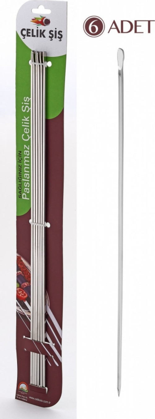 ÇELİK ŞİŞ 6LI PAKET (KUŞBAŞI)