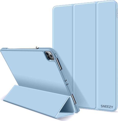 Apple İpad Pro 12.9 İnç 3.4.5.6. Nesil Kılıf Craft Kalem Bölmeli Uyku Modlu Kapaklı Smart Case