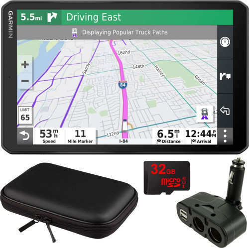 dezl OTR800 8" GPS Kamyon Navigatörü (010-02314-00) Aksesuar Paketiyle birlikte
