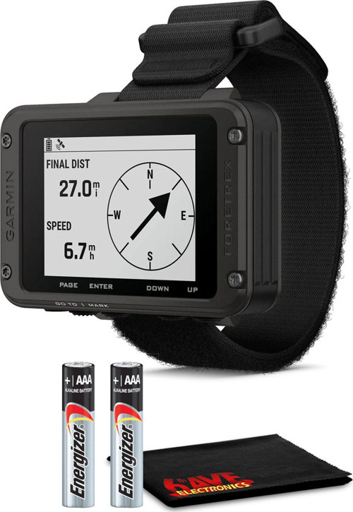 Foretrex 801 - Avcılar, Yürüyüşçüler ve Askeri Adamlar için Bileğe Monteli GPS Navigatör - Açık Hava Rekreasyonu için Taktik Saat, Yükseltilmiş Çoklu...
