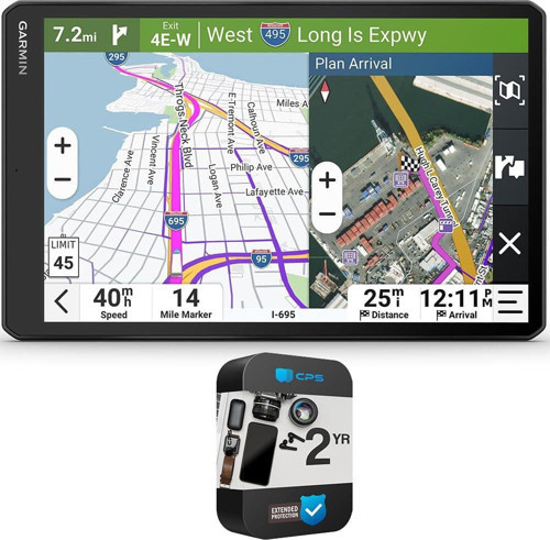 010-02926-00 dezl OTR1020 10 inç GPS Kamyon Navigatörü, Özel Kamyon Yönlendirme, Uydu Görüntüleri | Resmi ABD Ortak Modeli | 2 YR'lik paket ...