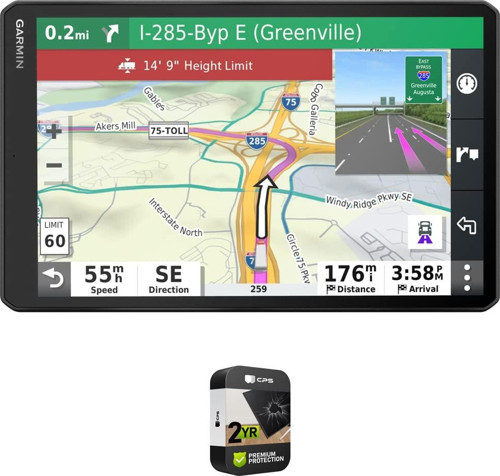 010-02315-00 dezl OTR1000 Premium 2YR CPS Gelişmiş Koruma Paketine sahip 10" GPS Kamyon Navigatörü Paketi