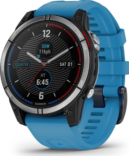 quatix® 7 Standart Sürüm, Deniz GPS Akıllı Saati, Gelgit Değişiklikleri ve Çapa Sürüklenme Uyarıları, Yol Noktası İşaretleme