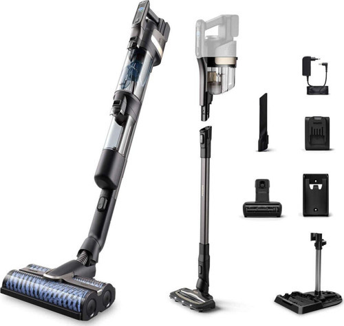 Aqua Trio Yeni 3'ü 1 Arada (ISLAK, KURU VE MOPLU) Sarjlı Ve Kablosuz Dik Süpürge Xw9383/01