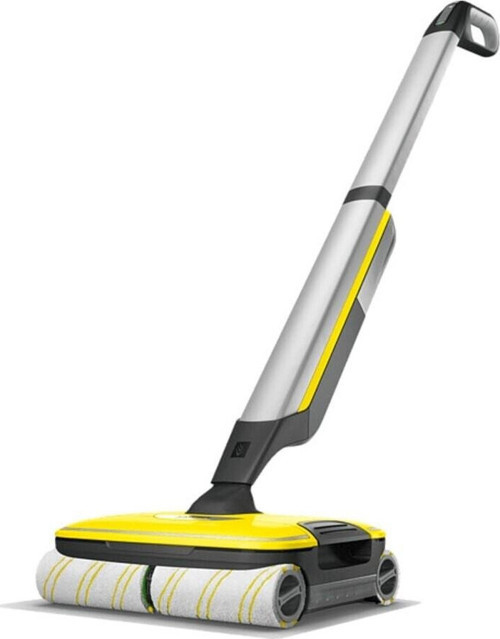 Fc 7 Cordless Kablosuz Zemin Temizleme Makinesi Sarı/gri