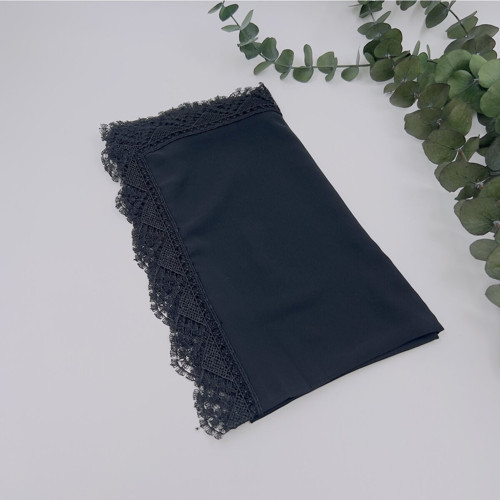 Kadın Anne Şifon Dantelli Iğne Oyalı Tesettür Namaz Mevlit Örtüsü ( Mevlit-Sünnet-Hac-Umre)