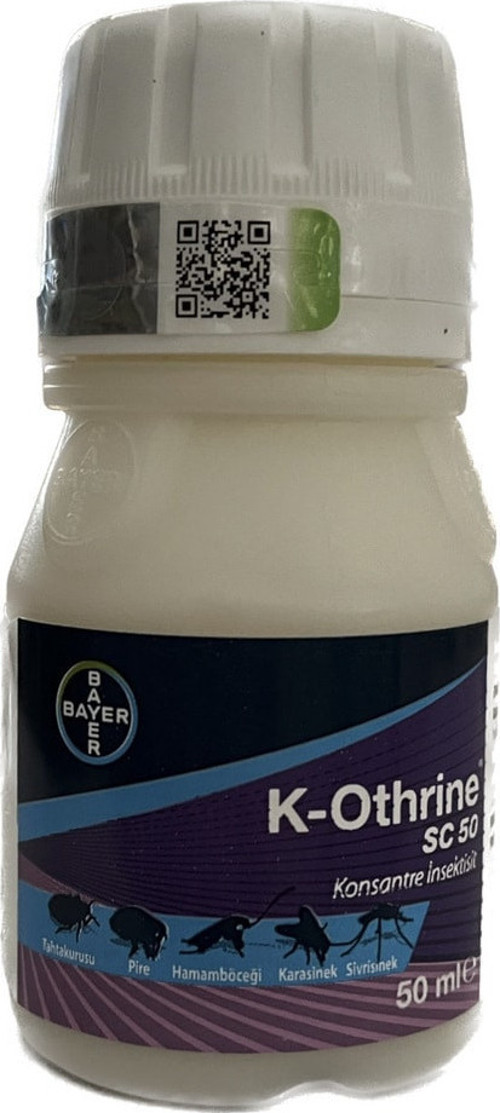 K Othrine Sc50 Konsantre Haşere İlacı 50 Ml (Sivrisinek, Karasinek, Hamam Böceği, Tahta Kurusu)