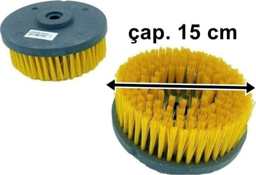 Motorlu Tırpan Halı Yıkama Fırça Başlığı