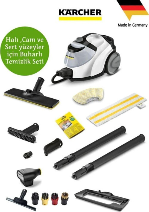 Yedek Temizlik Seti ve Sc 5 Easyfix Iron Plug Buharlı Temizlik Makinesi