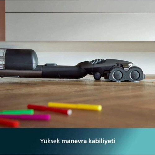 Yeni Aqua Trio Seri 3'ü 1 Arada (Islak, Kuru ve Moplu) Ultra Premium Kablosuz Dik Süpürge
